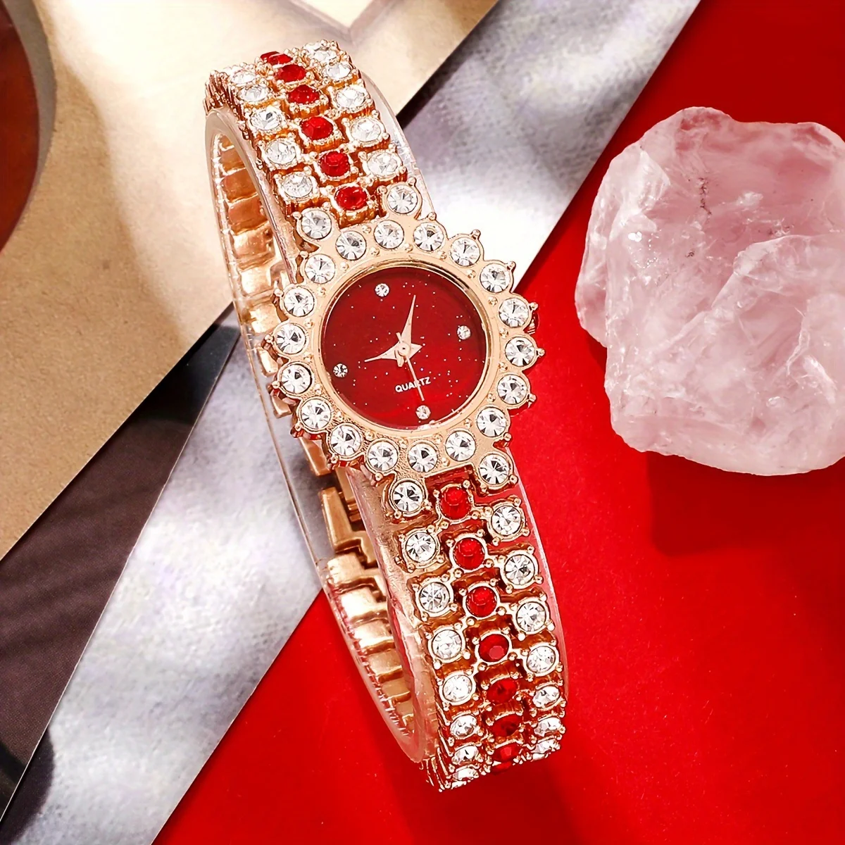 Luxury Watch Kit - Orologio da donna 2 pezzi/set Orologio
