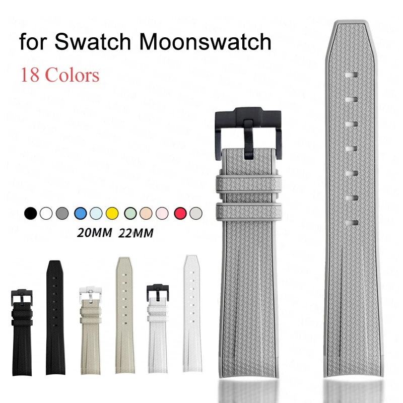 Luxury Watch Omega - Cinturino in silicone per Swatch X