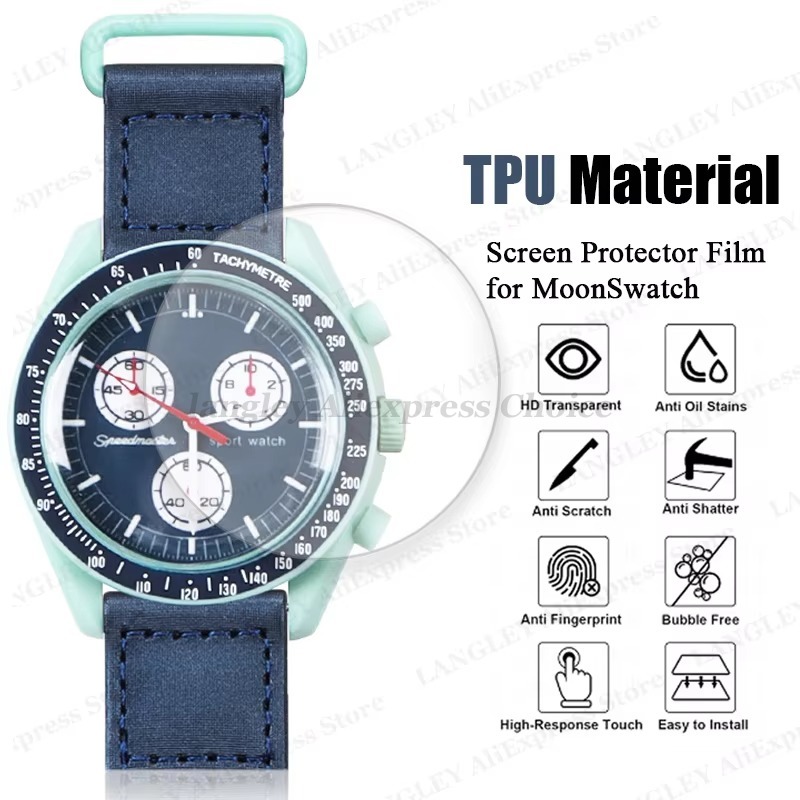 Luxury Watch Omega - Pellicola protettiva idrogel HD TPU per