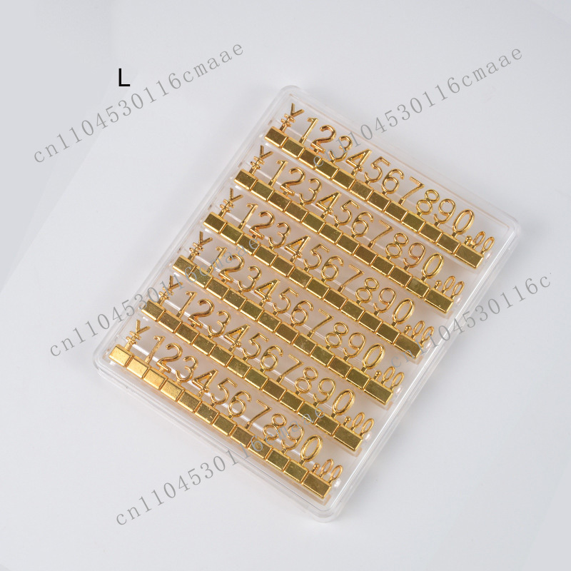 Luxury Watch And Price - Espositore per prezzi verniciato 3D: commercio