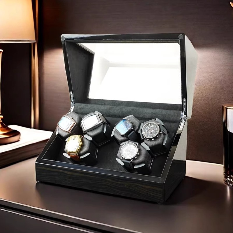 Luxury Watch Case Travel - Avvolgitore Automatico Silenzioso per Orologi di