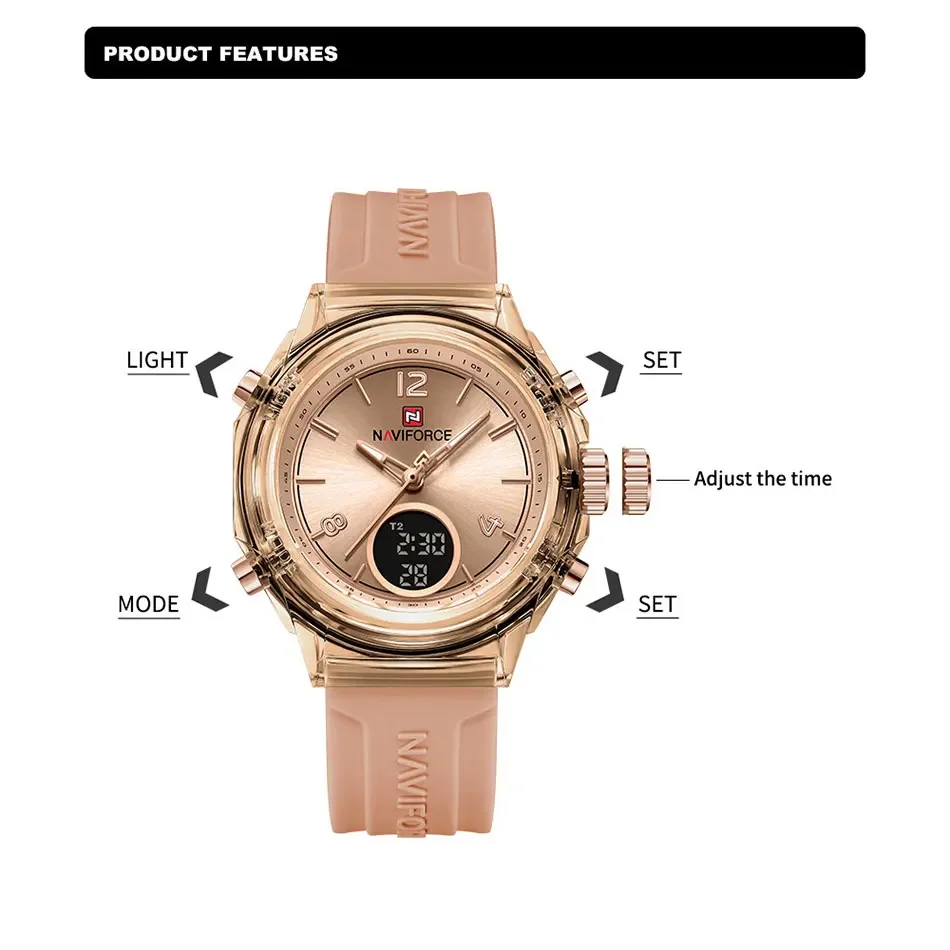 NAVIFORCE NF7109 Orologio al q - Luxury Watch Black recensione e prezzo