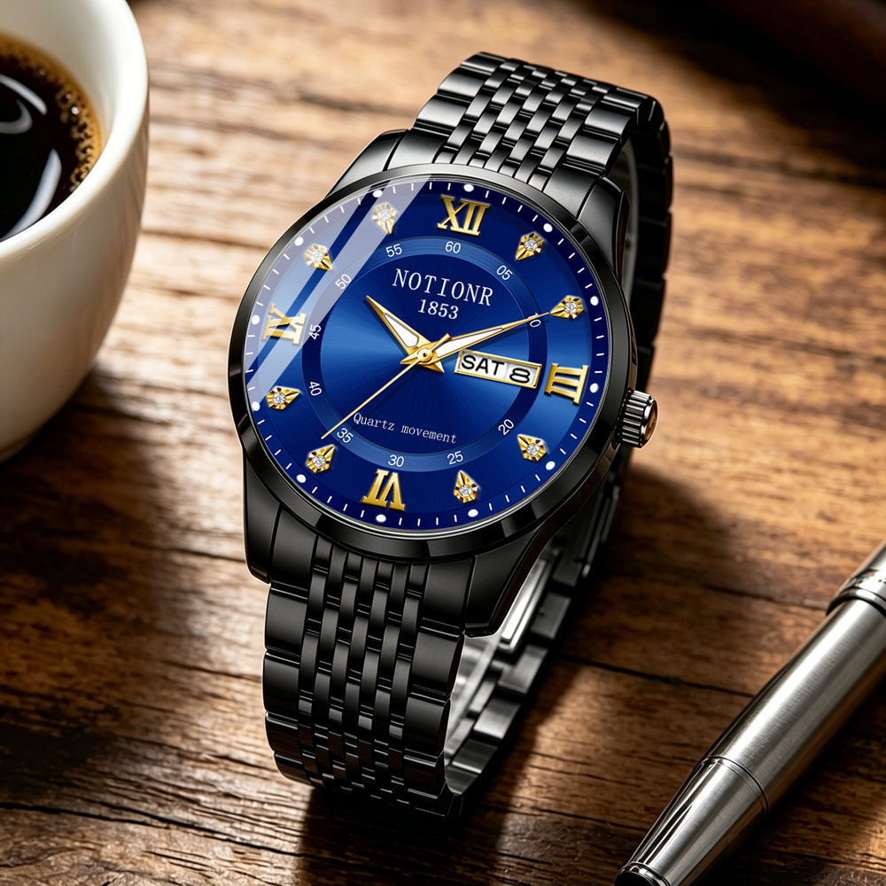 Orologio da uomo multifunziona - Luxury Watch Black recensione e prezzo