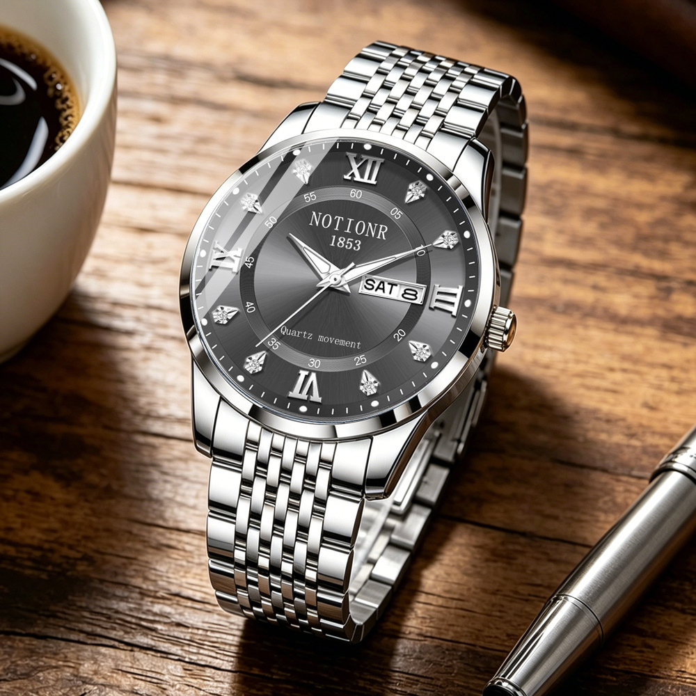 Orologio da uomo multifunziona - Luxury Watch Black recensione e prezzo