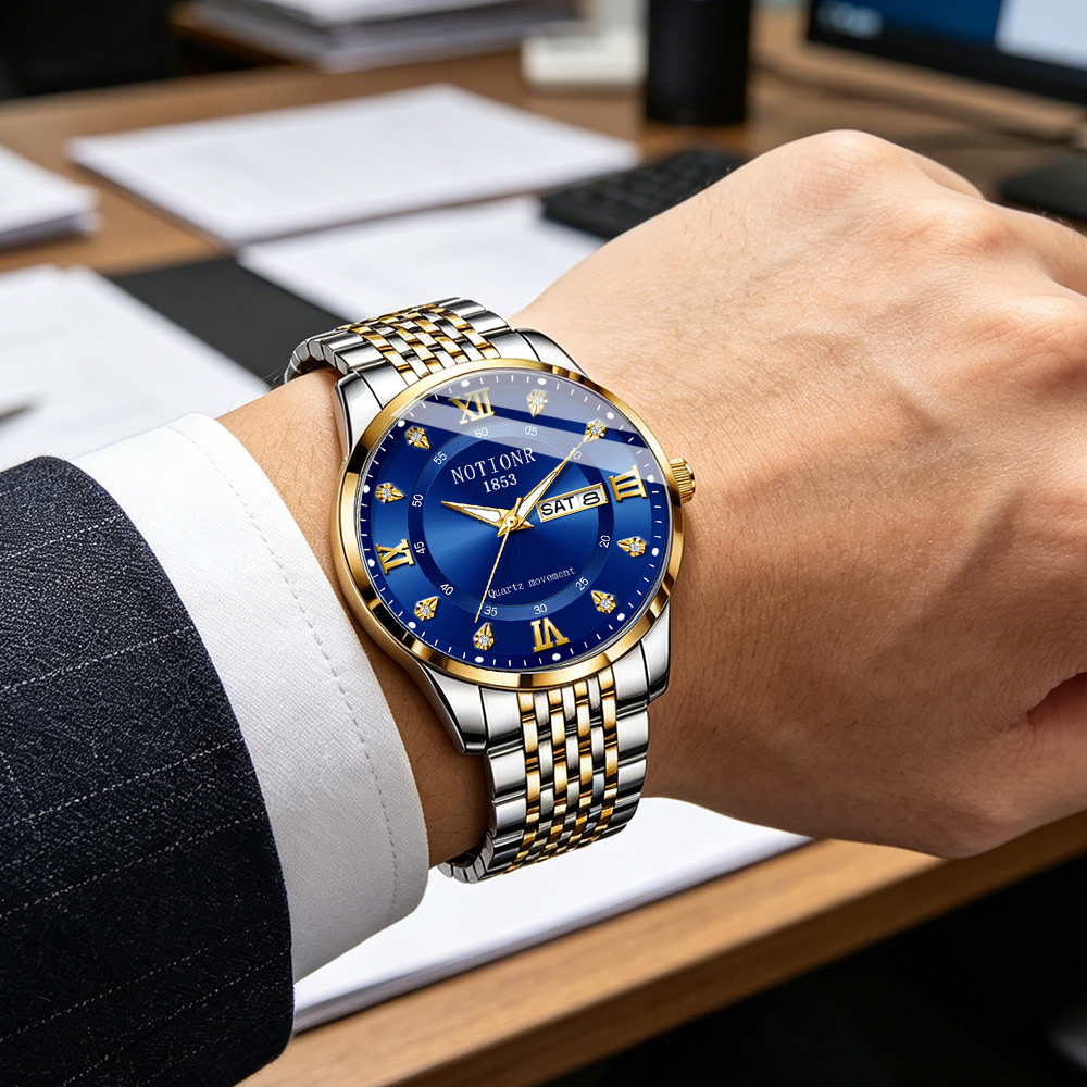 Orologio da uomo multifunziona - Luxury Watch Black recensione e prezzo