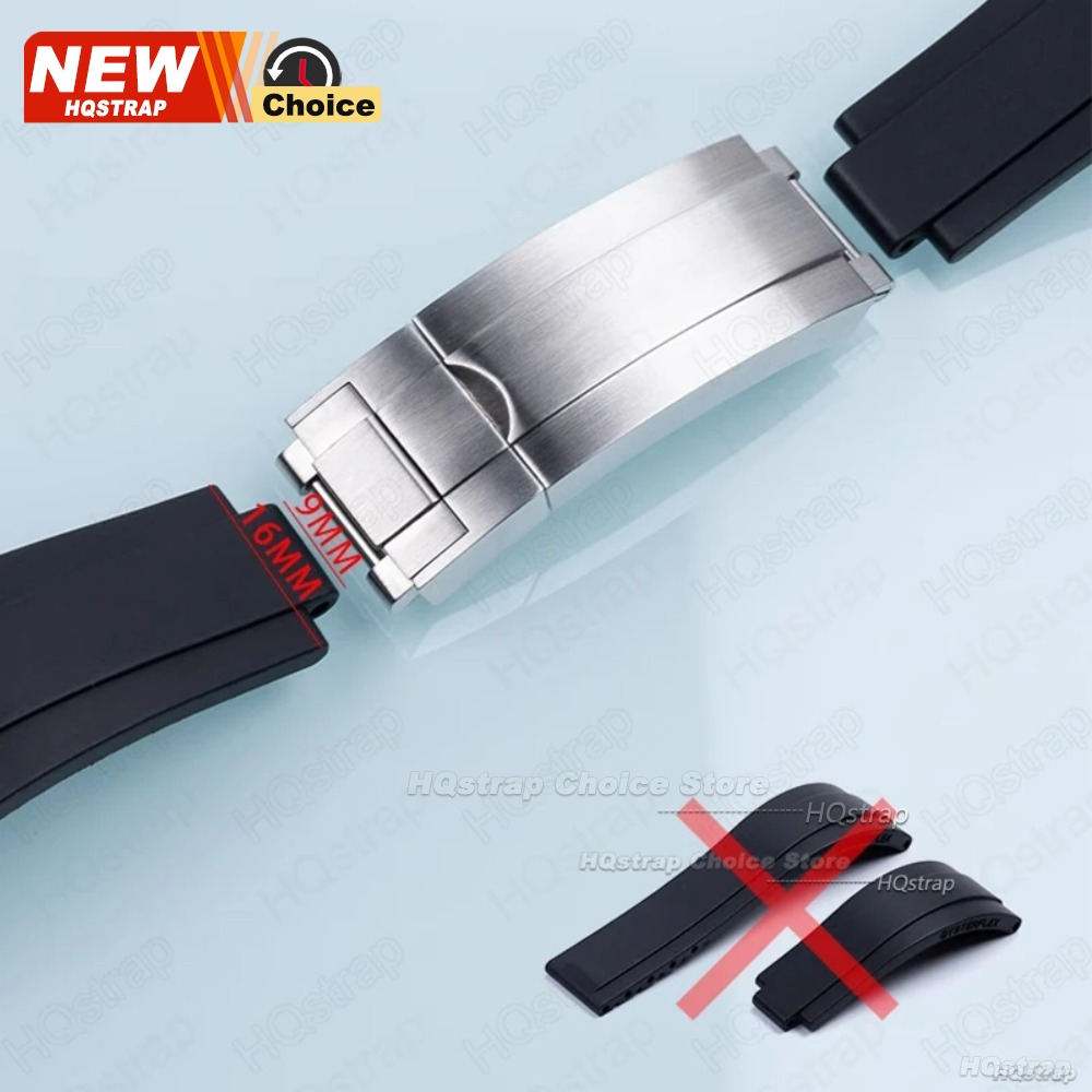 Fibbia pieghevole da 9 mm x 9  - Luxury Watch Black recensione e prezzo