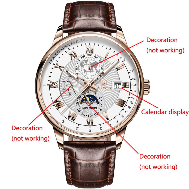QINGXIYA Orologio al quarzo in - Luxury Watch And Price recensione e prezzo