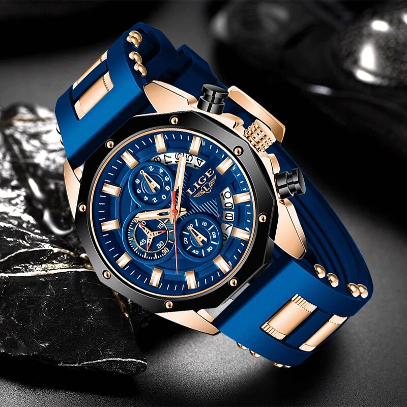 LIGE Moda Uomo Orologi Top Bra - Luxury Watch Exhibition recensione e prezzo