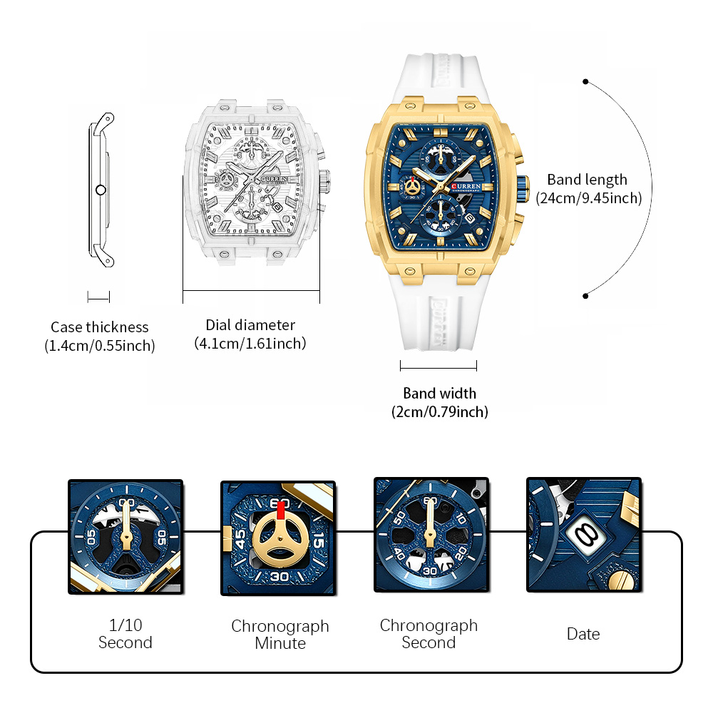 CURREN Orologio vintage di lus - Luxury Watch Kit recensione e prezzo