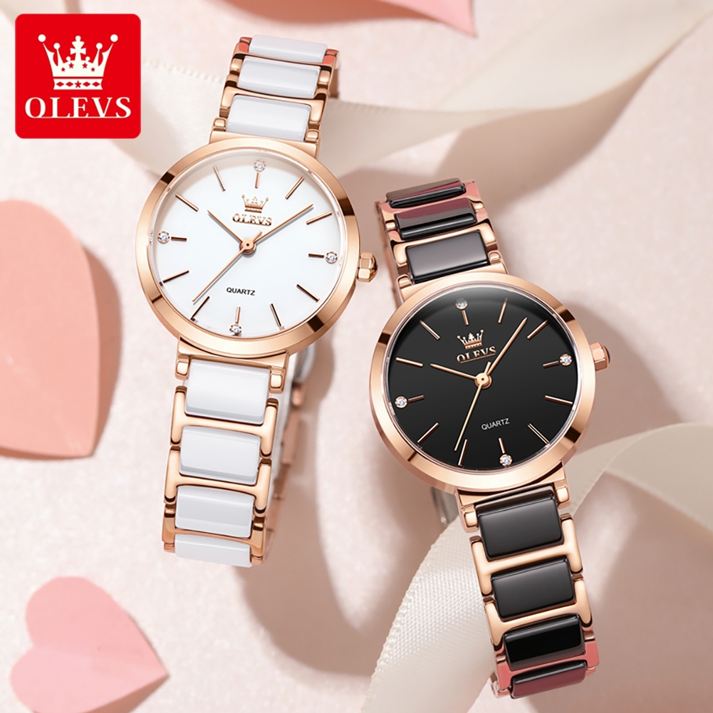 OLEVS Orologio da donna 5877 O - Luxury Watch Case Travel recensione e prezzo