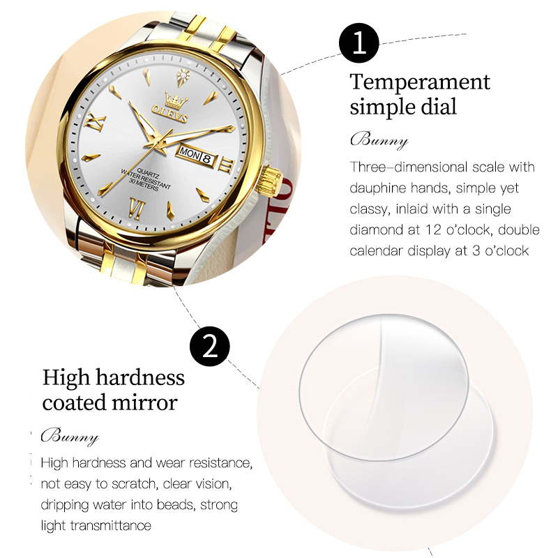 OLEVS 9806 orologi da donna cl - Luxury Watch Kit recensione e prezzo