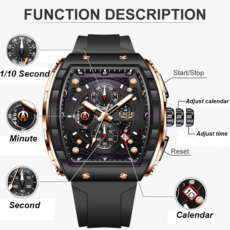 Orologio da Uomo di Lusso LIGE - Luxury Watch Exhibition recensione e prezzo