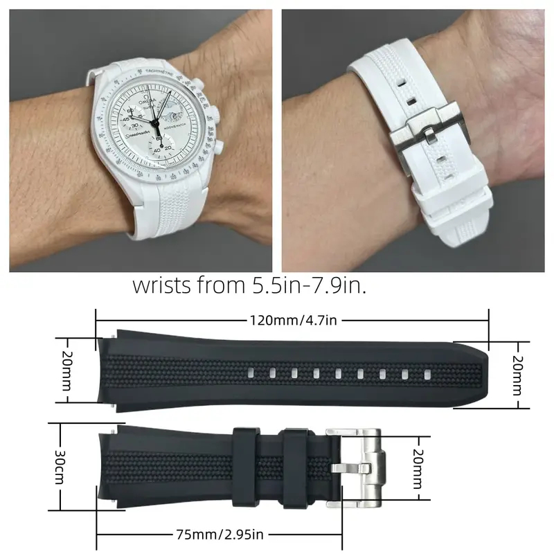 Cinturino in Silicone Curvo da - Luxury Watch Omega recensione e prezzo