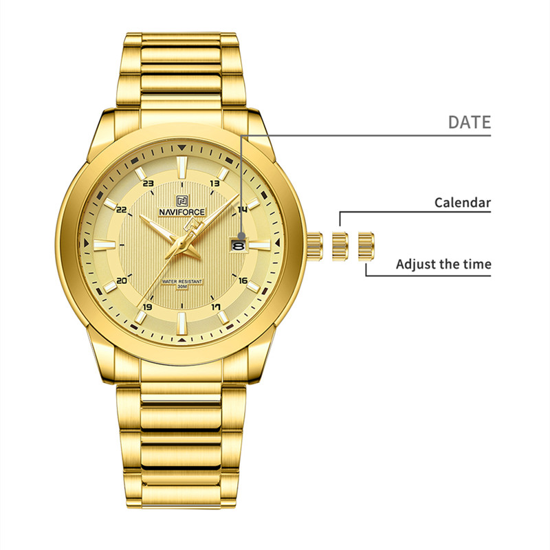 2024 Top Brand NAVIFORCE Orolo - Luxury Watch Green Dial recensione e prezzo