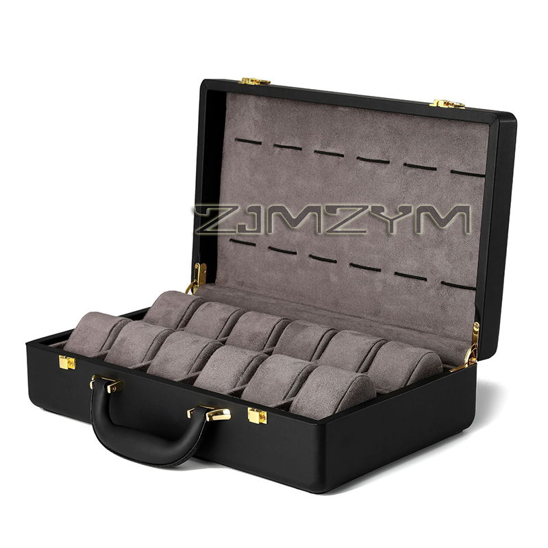 Scatola per 12 Orologi da Uomo - Luxury Watch Case Travel recensione e prezzo