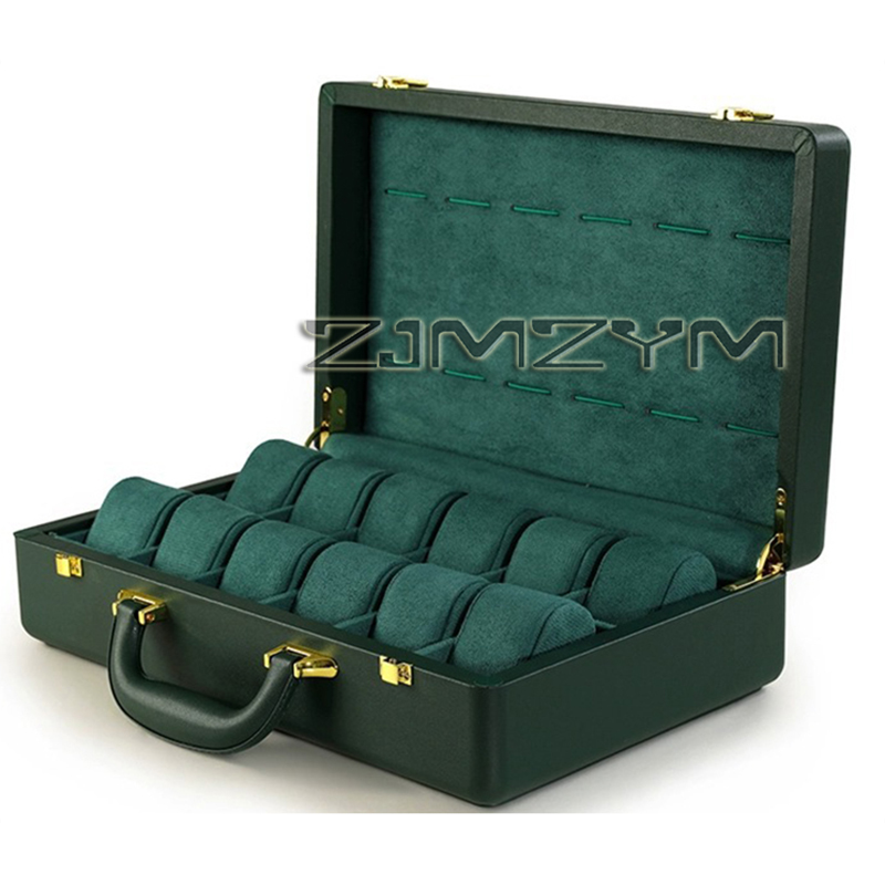 Scatola per 12 Orologi da Uomo - Luxury Watch Case Travel recensione e prezzo