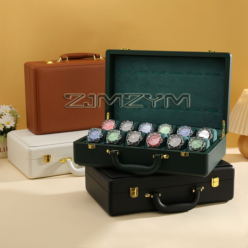 Scatola per 12 Orologi da Uomo - Luxury Watch Case Travel recensione e prezzo